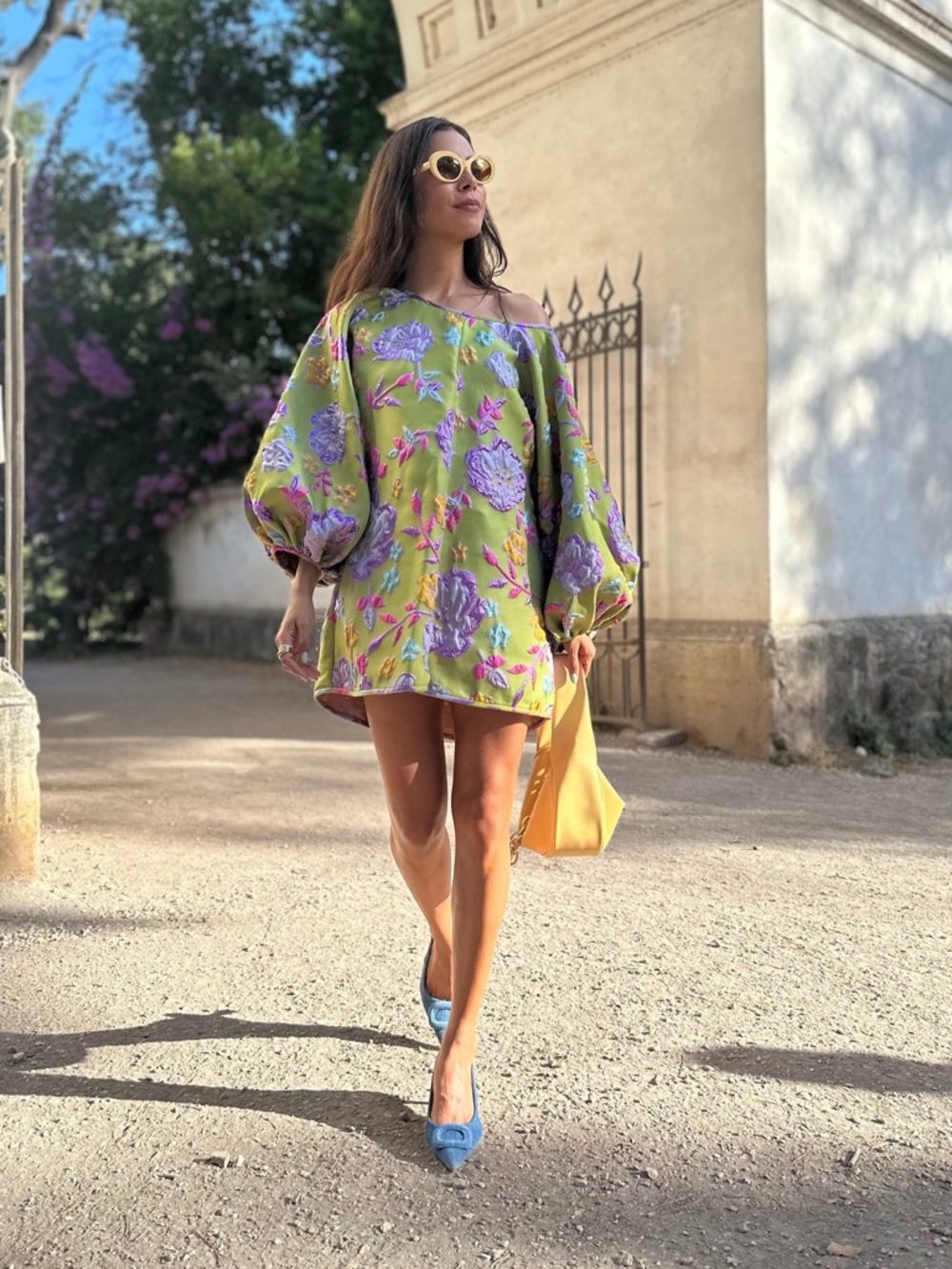 ARIANNE ELMY FREE PEOPLE Good Luck Dress in Retro Green Size Small VGUC - Picture 4 of 10